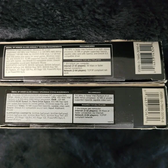 Medal of Honor PC Game Lot Allied Assault + Spearhead Expansion Pack Cent Europe - Picture 5 of 16